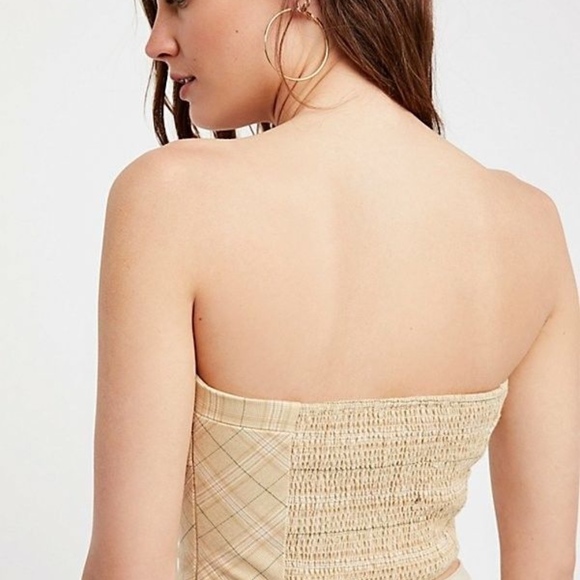 Free People Out West Corset Taupe NWT sz 6 - Picture 3 of 3